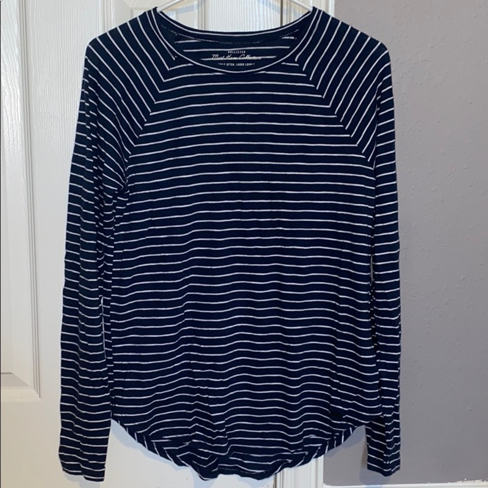 Stripped hollister long sleeve